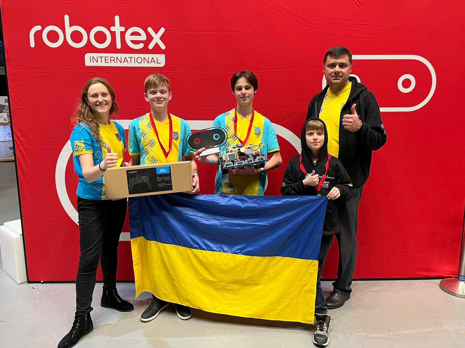 CHILDREN FROM UKRAINE AMONG THE BEST ROBOTICS TEAMS IN EUROPE