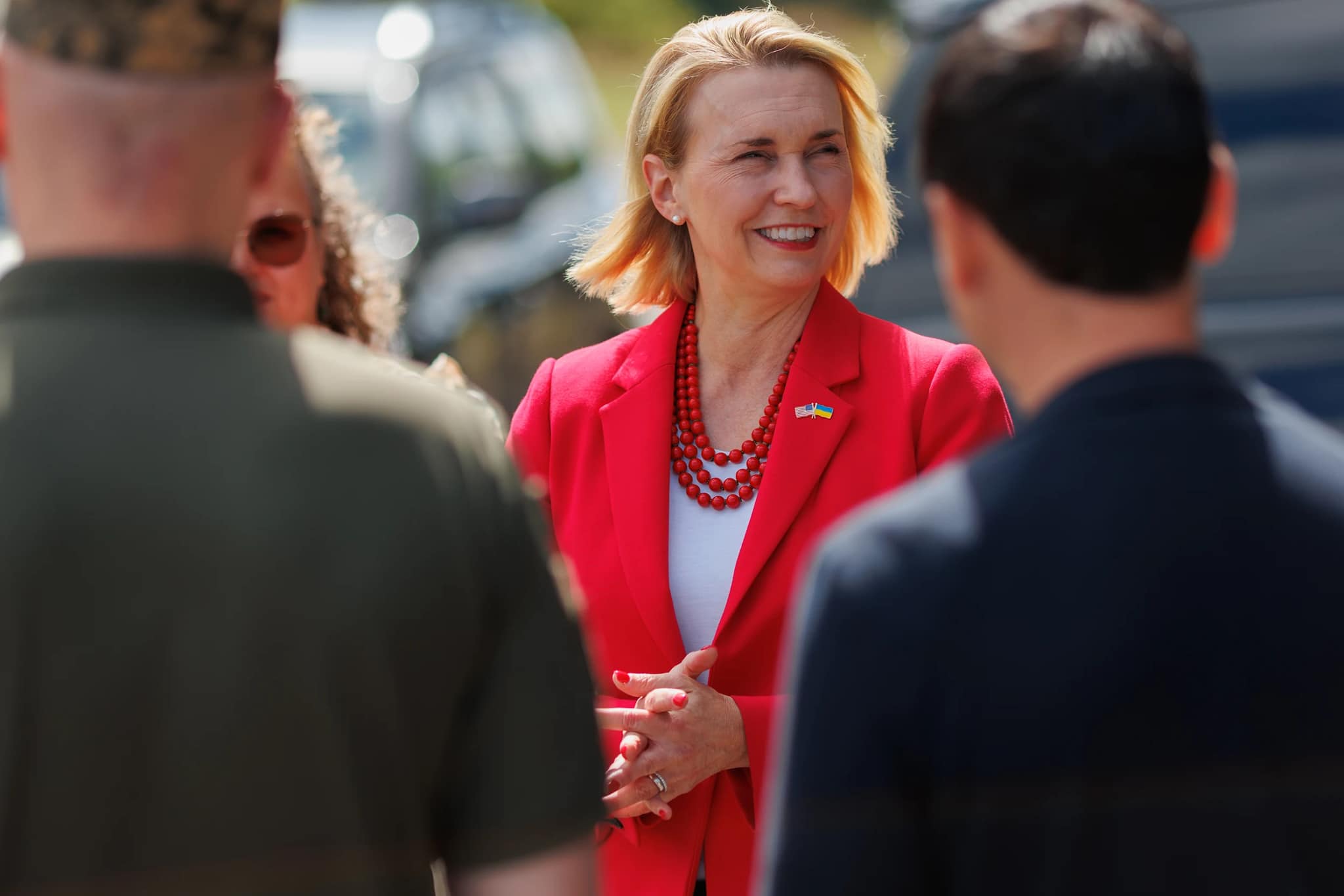 U.S. Ambassador Visits USAID-supported newly-modernized Uzhhorod – Vyšné Nemecké border crossing point