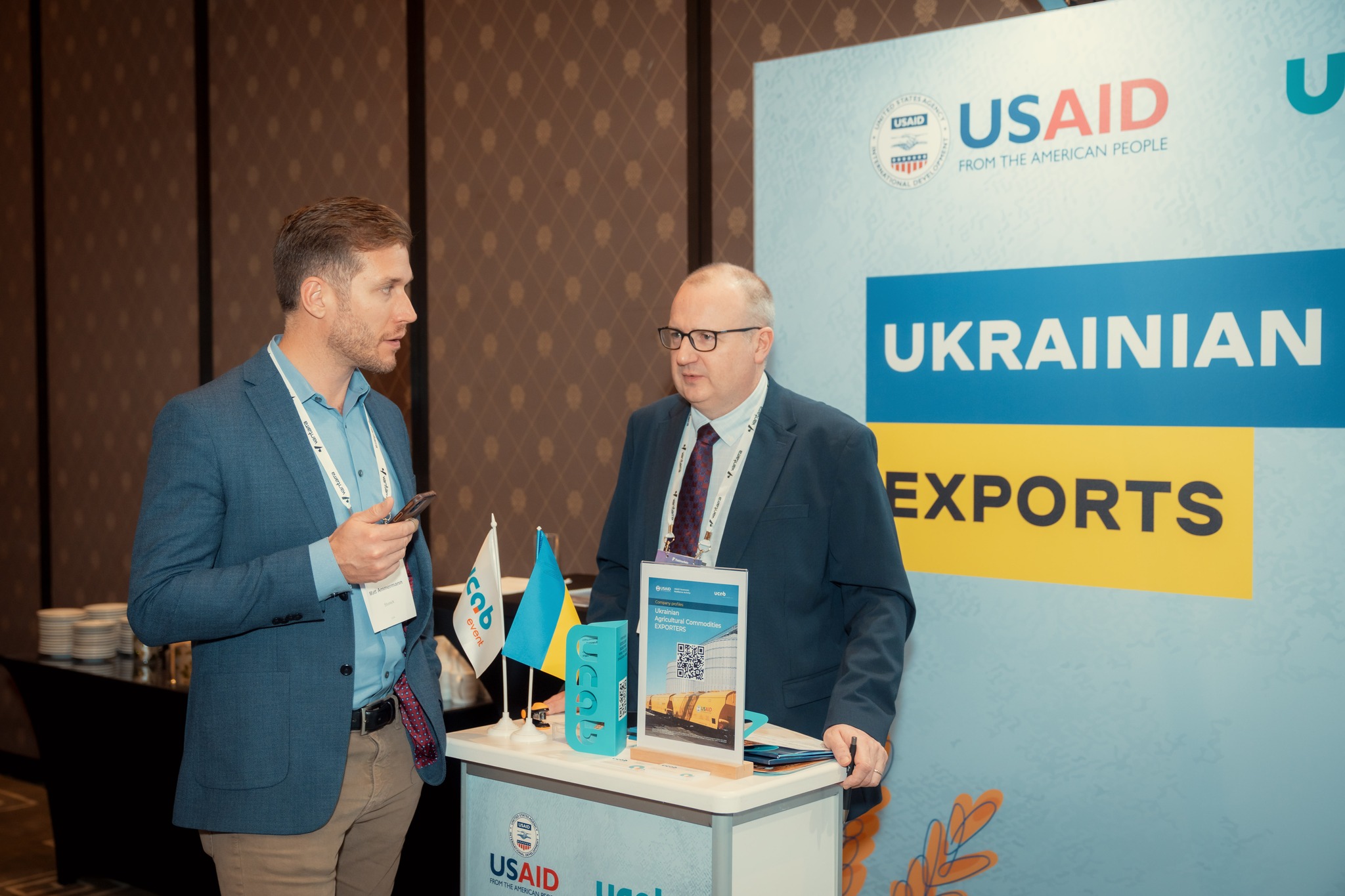 УКАБ та Проєкт USAID провели семінар на конференції Global Grain Geneva 2024